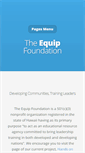 Mobile Screenshot of equipfoundation.org